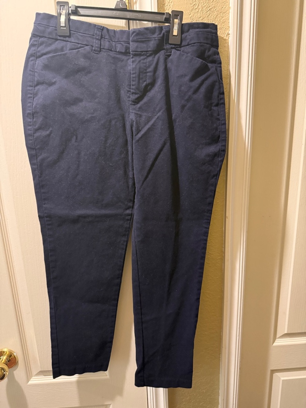 GAP Dark Navy Cropped Ankle Pants